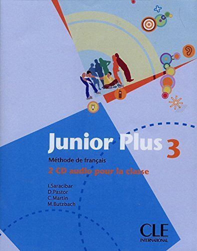 Junior Plus 3 2 CD Audio Collectifs 