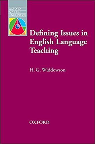 DEFINING ISSUES IN ENGLISH LANGUAGE TEACHING (OXFORD APPLIED LINGUISTICS) Book