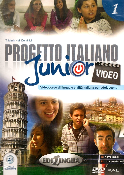 NUOVO PROGETTO ITALIANO JUNIOR 1 DVD