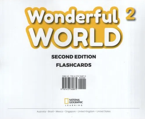 WONDERFUL WORLD 2nd ED 2 Flash Cards