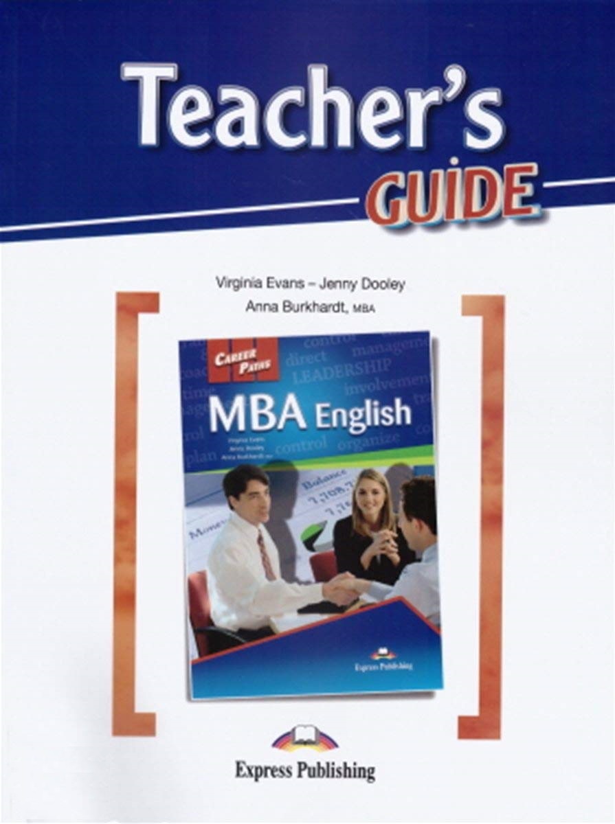 MBA ENGLISH (CAREER PATHS) Teacher's Guide