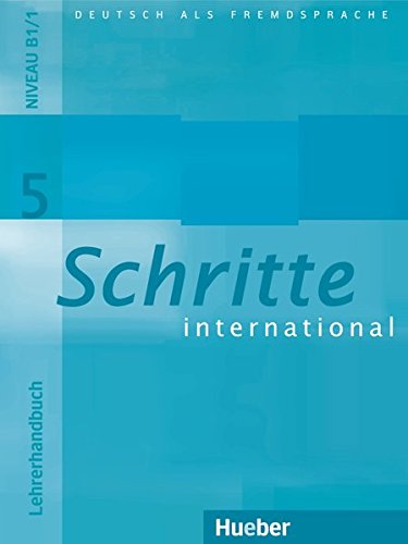 SCHRITTE INTERNATIONAL 5 Lehrerhandbuch