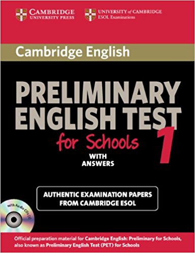 Cambridge PET for Schools 1  Self-study Pack (Student's Book with answers + AudioDx2)