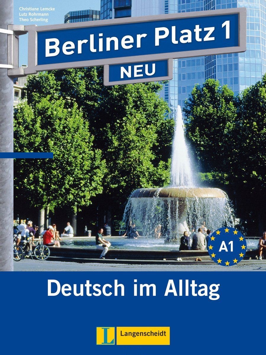 BERLINER PLATZ 1  NEU Lehr- und Arbeitsbuch + Audio-CDs +Treffpunkt D-A-CH