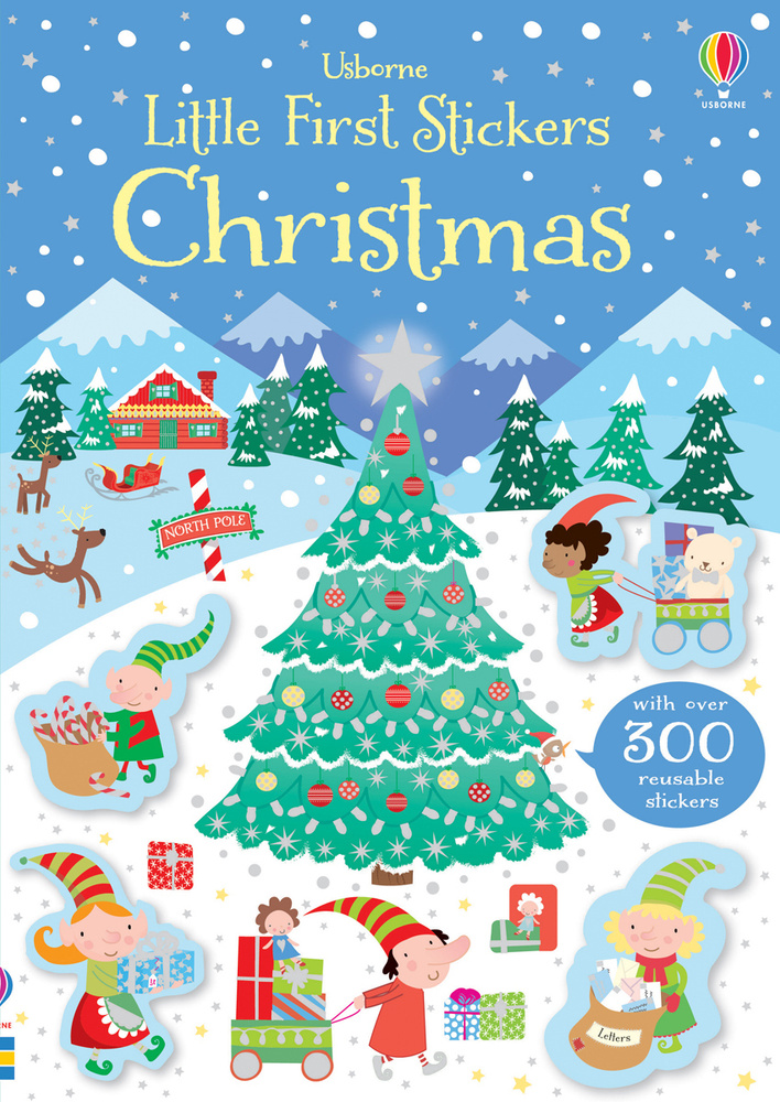 AB Christmas Little First Stickers Christmas