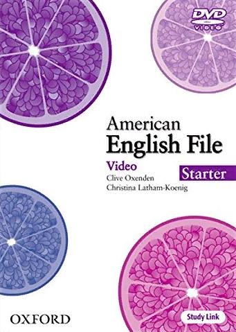 AMERICAN ENGLISH FILE STARTER DVD