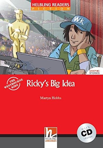 RICKY'S BIG IDEA (HELBLING READERS RED, FICTION GRAPHIC, LEVEL 2) Book + Audio CD
