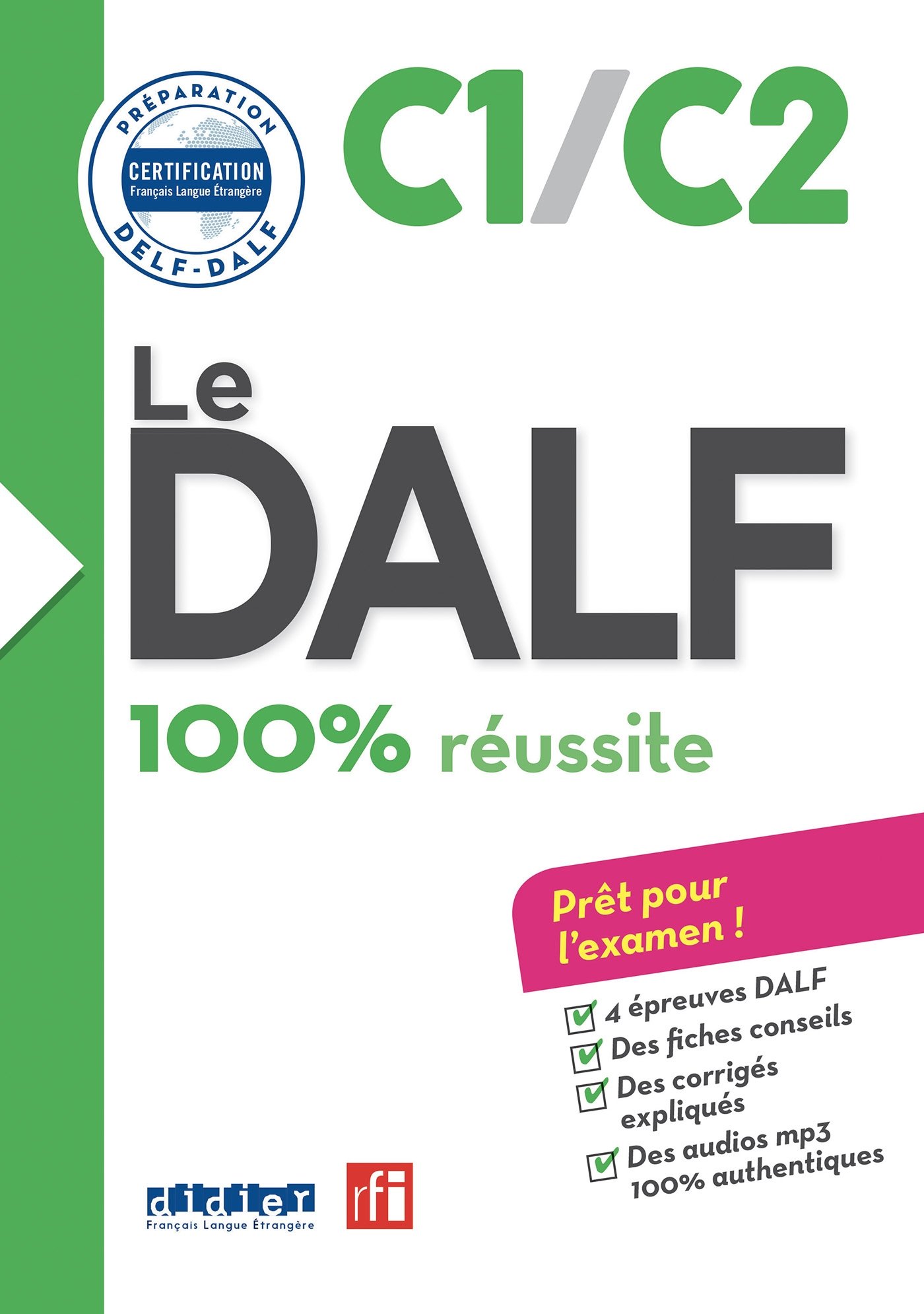 Nouveau DALF C1-C2 Livre + CD 
