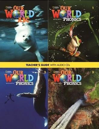 OUR WORLD 2nd ED 1-3 Phonics Teacher's Guide + CDs