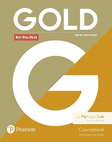 GOLD PRE-FIRST B1+ 2018 Coursbook + MyEnglishLab