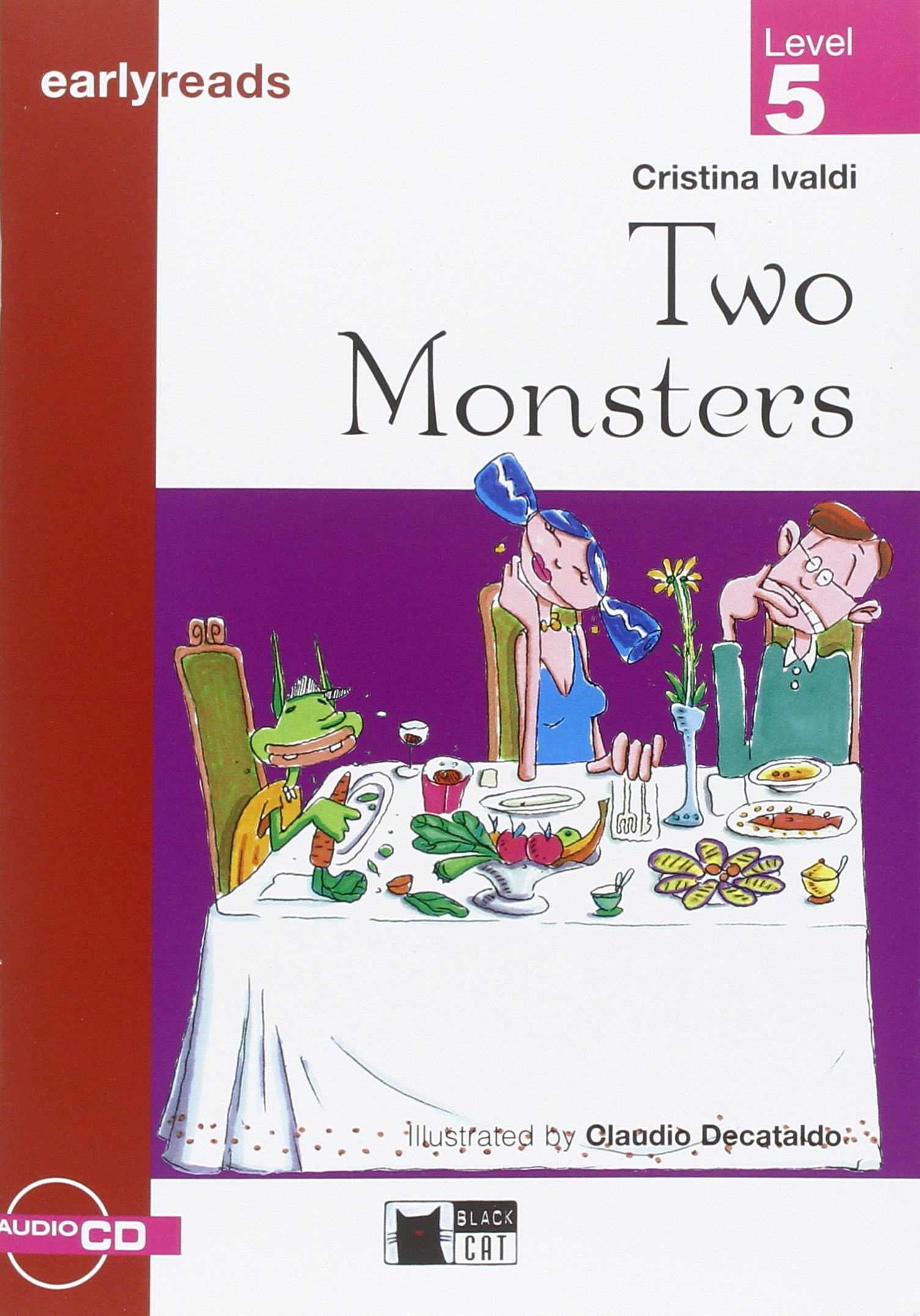 TWO MONSTERS (EARLYREADS LEVEL 5)  Book with AudioCD