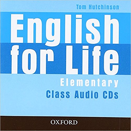 ENGLISH FOR LIFE  ELEMENTARY Audio CD
