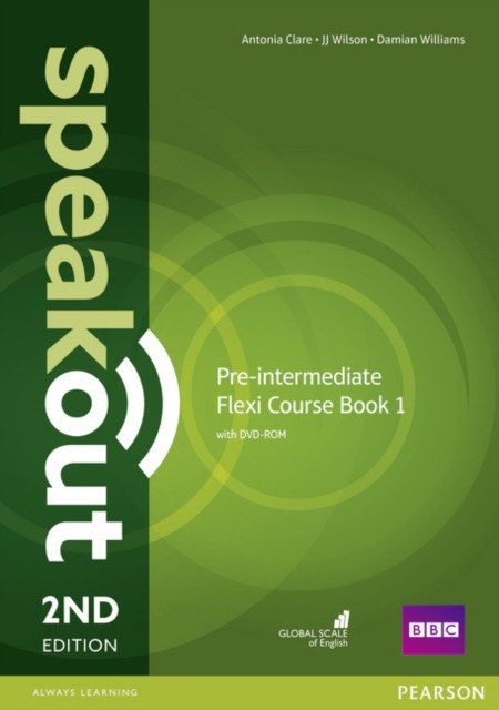 SPEAKOUT 2nd ED PRE-INTERMEDIATE Flexi Course Book 1 with DVD-ROM