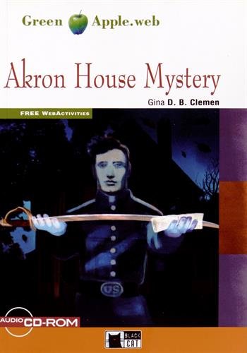 AKTON HOUSE MYSTERY (GREEN APPLE,STEP 1 A2) Book + AudioCD+CD-ROM