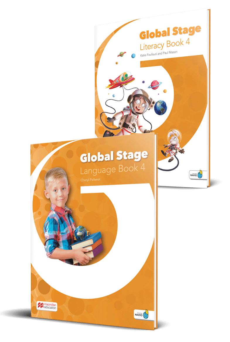 GLOBAL STAGE 4 Literacy Book and Language Book with Navio App