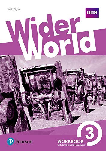 WIDER WORLD 3 Workbook + Online Homework Pack