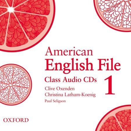AMERICAN ENGLISH FILE 1 Class Audio CDs