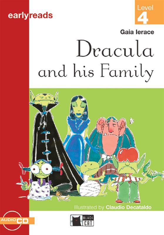 DRACULA AND HIS FAMILY (EARLYREADS LEVEL 4)  Book with AudioCD
