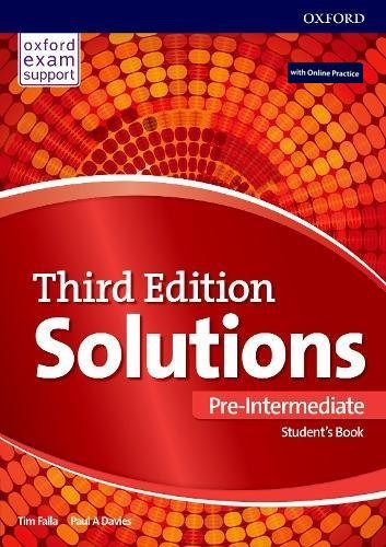 SOLUTIONS 3ED PRE-INT SB & ONLINE PRACTICE PACK 