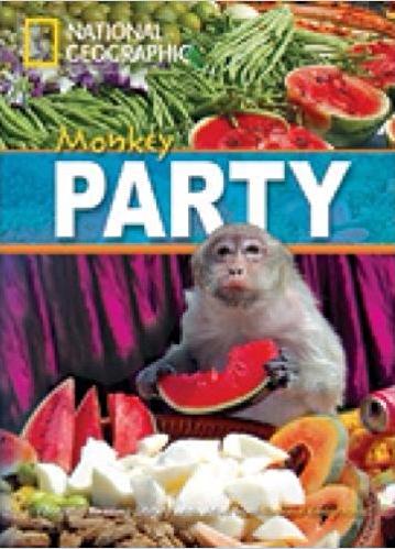 MONKEY PARTY (FOOTPRINT READING LIBRARY A2,HEADWORDS 800) Book+MultiROM