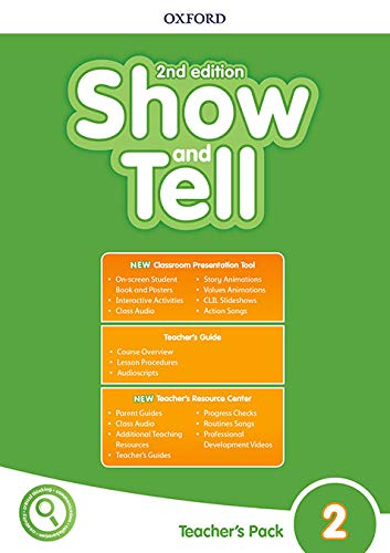 SHOW AND TELL 2 Second ED Teacher's Book + Webcode