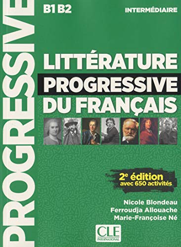 LITTERATURE PROGRESSIVE DU FRANCAIS 2ED INTERMEDIAIRE Livre + Audio CD