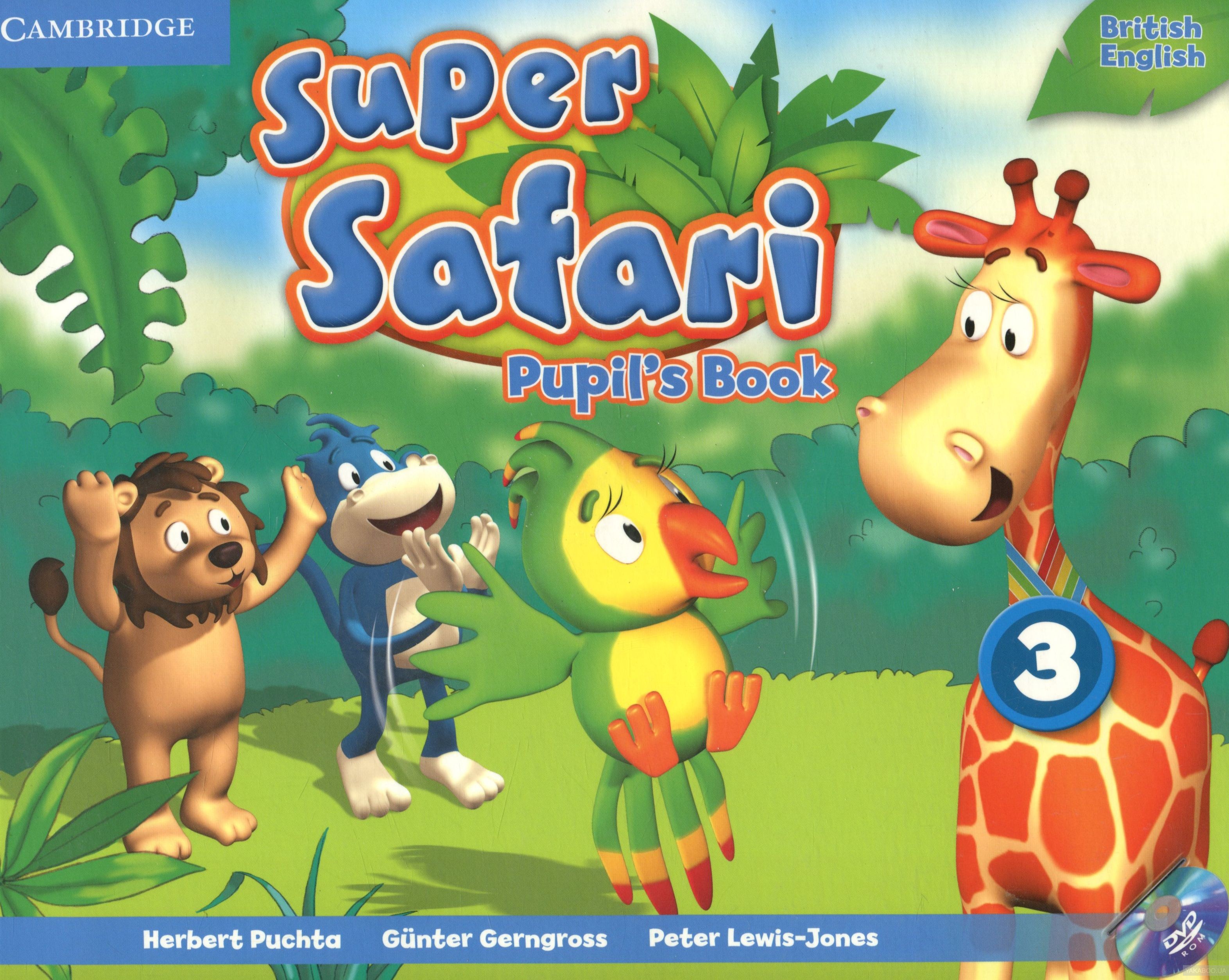 SUPER SAFARI 3 Pupil's Book + DVD-ROM