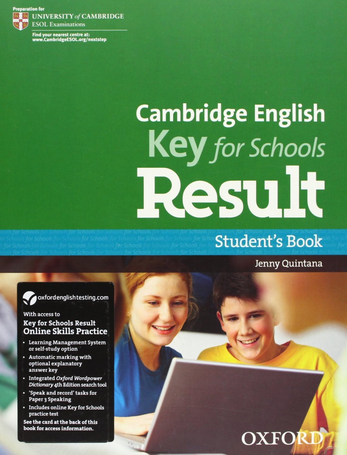 CAMBRIGE ENGLISH KEY FOR SCHOOLS RESULT Student's Book + Online Skills Practice