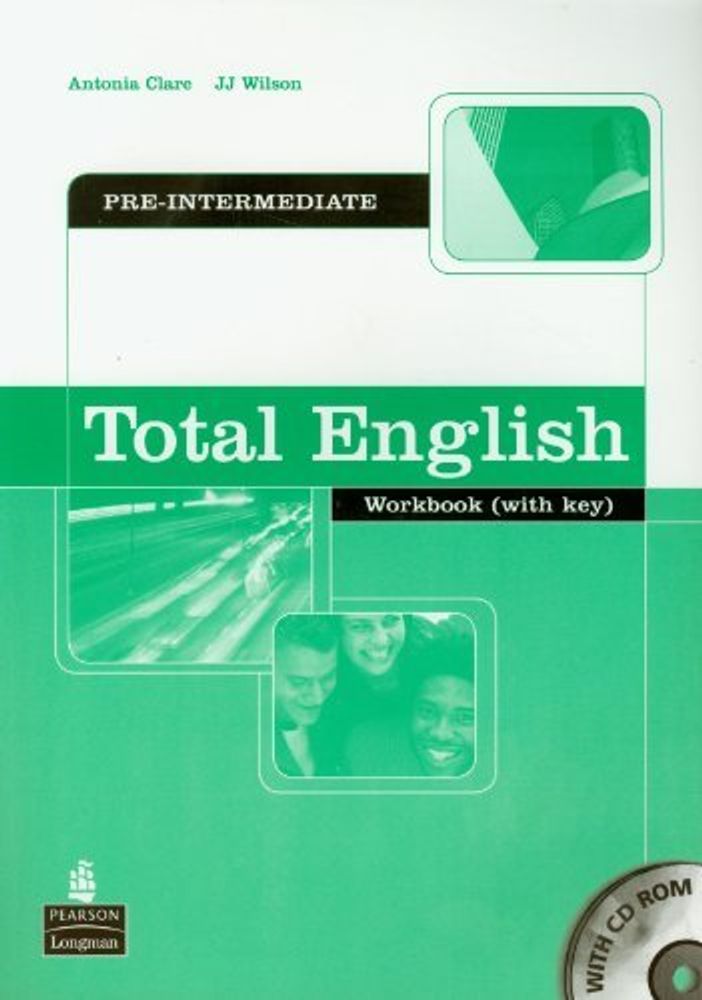 TOTAL ENGLISH PRE-INTERMEDIATE Workbook with Key + CD-ROM