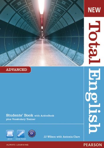 NEW TOTAL ENGLISH ADVANCED  Student's  Book+ DVD+Active book + MyLab
