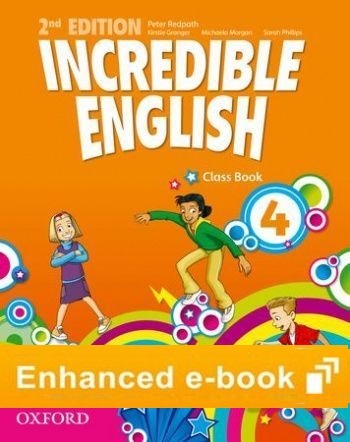 INCREDIBLE ENGLISH  2E 4 CB eBook $ *