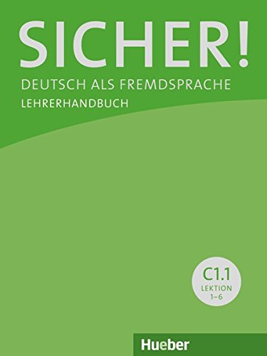 SICHER!   C1/1 Lehrerhandbuch