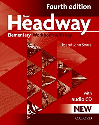 NEW HEADWAY ELEMENTARY 4th ED Workbook with Key + Audio CD