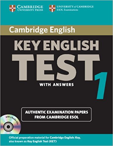 CAMBRIDGE KEY ENGLISH TEST 1 Self-study Pack (Student's Book with Answers + Audio CDs (x2))