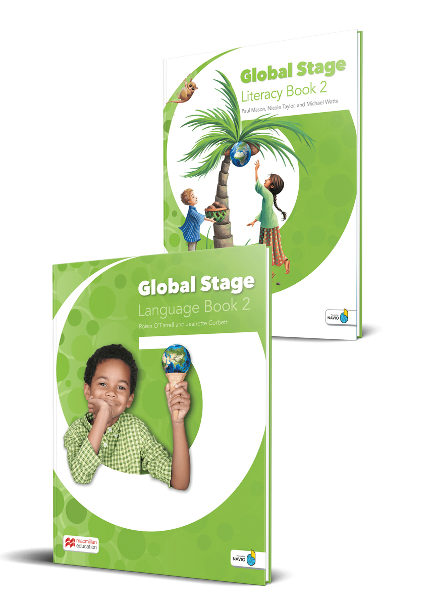 GLOBAL STAGE 2 Literacy Book and Language Book with Navio App