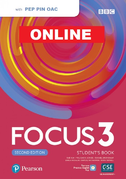 FOCUS 2ND EDITION 3 Student's eBook & PEP PIN OAC