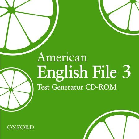 AMERICAN ENGLISH FILE 3 TEST GENERATOR CD-ROM