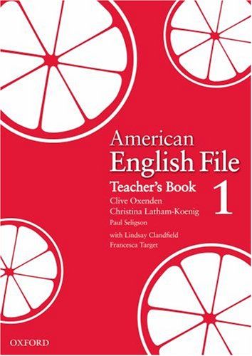 AMERICAN ENGLISH FILE 1 Teacher's Book