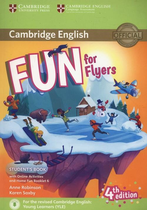 FUN FOR FLYERS 4th ED Student's Book + Online Activities + Audio + Home Fun Booklet