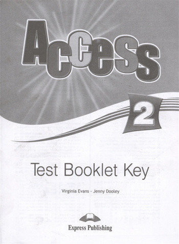 ACCESS 2 Test Booklet Key