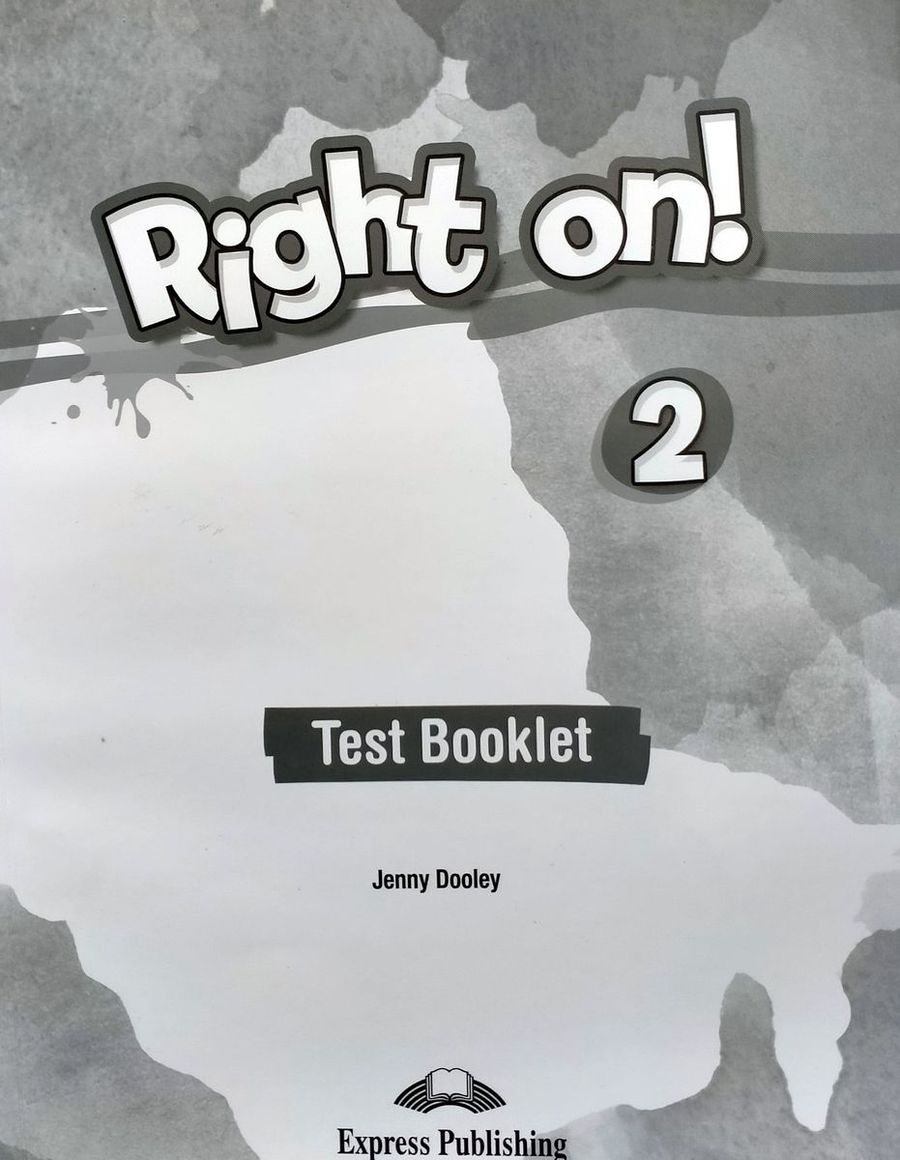 RIGHT ON! 2 Test booklet