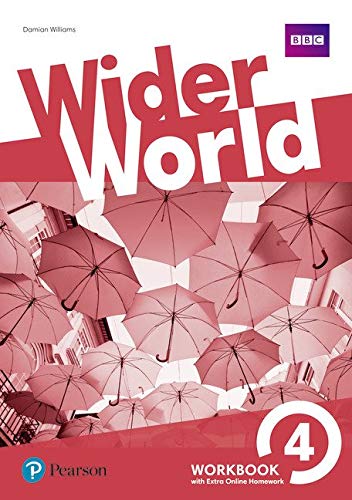 WIDER WORLD 4 Workbook + Online Homework Pack