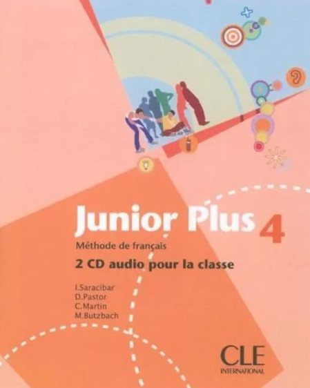 Junior Plus 4 3 CD Audio Collectifs 