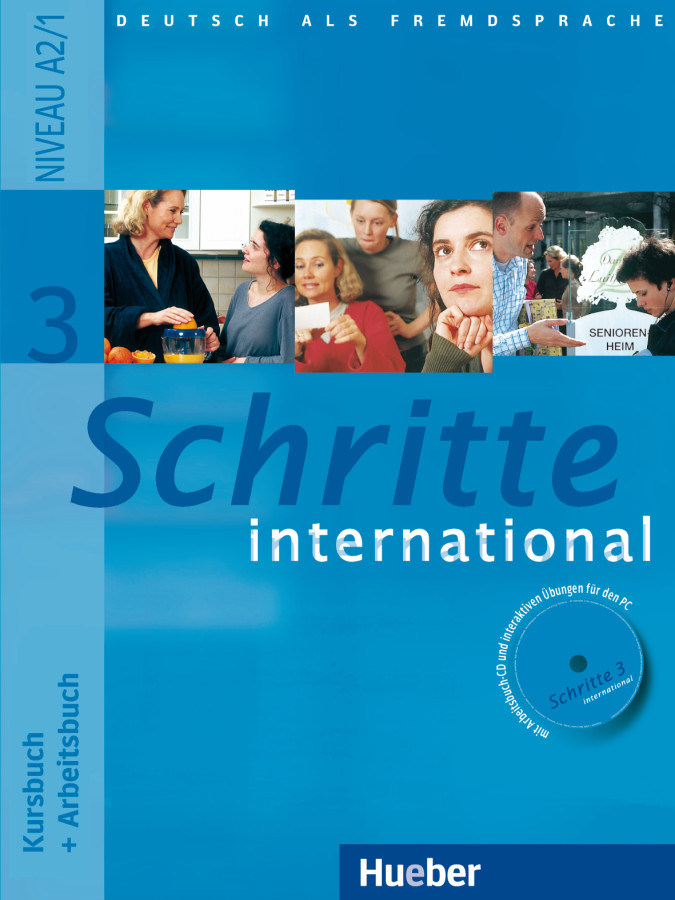 SCHRITTE INTERNATIONAL 3 Kursbuch+Arbeitsbuch+AudioCD zum Arbeitsbuch.
