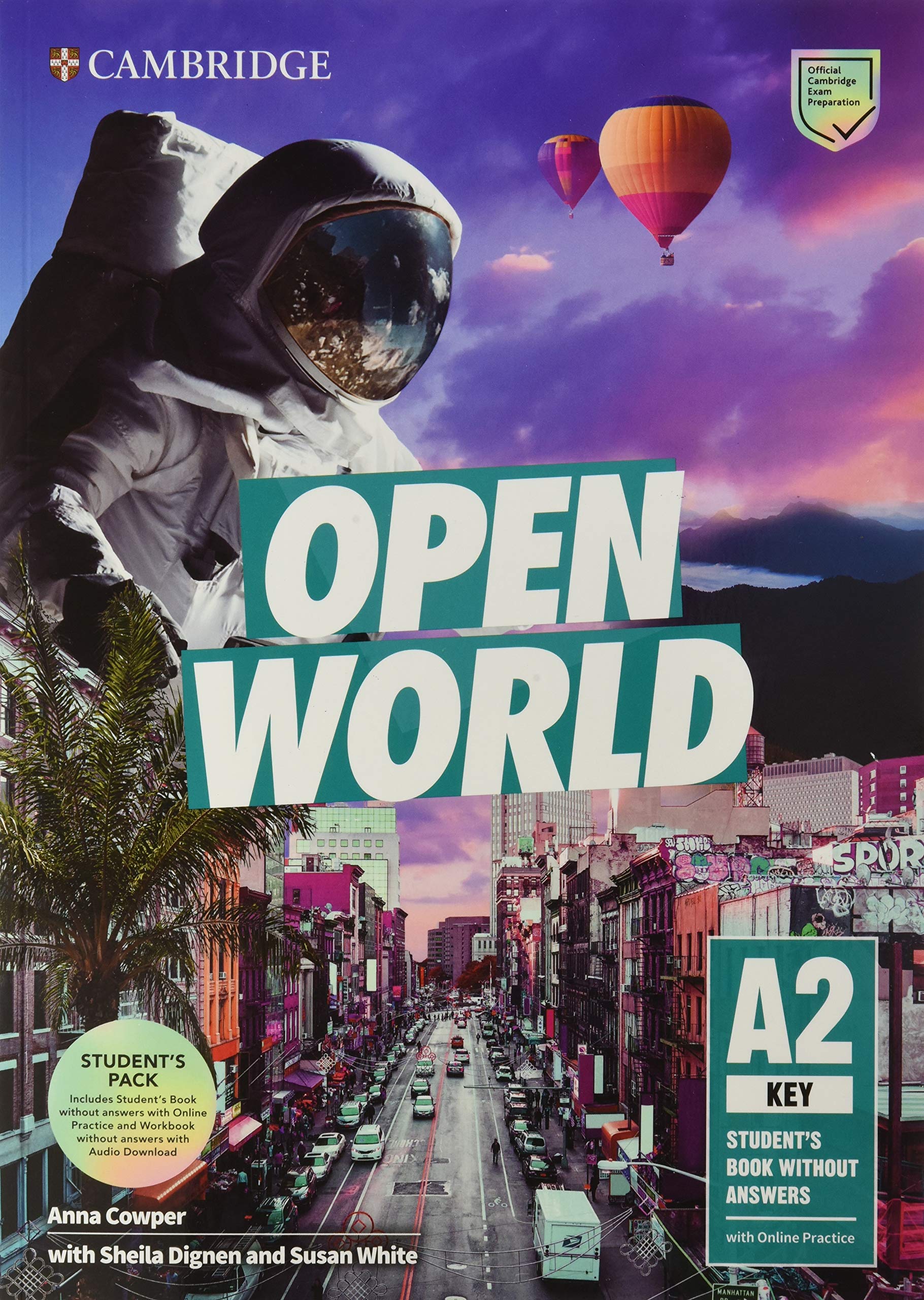 OPEN WORLD KEY Student's Book Pack (Student's Book without Answers with Online Practice and Workbook without Answers with Audio Download)