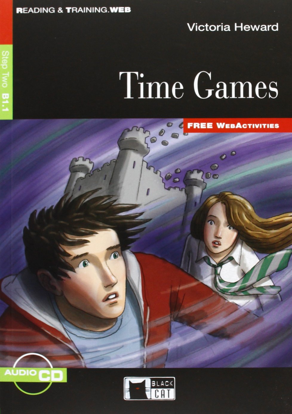 TIME GAMES (READING & TRAINING STEP2, B1.1) Book+AudioCD