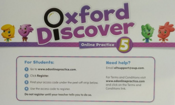 OXFORD DISCOVER 5 ONL PRAC