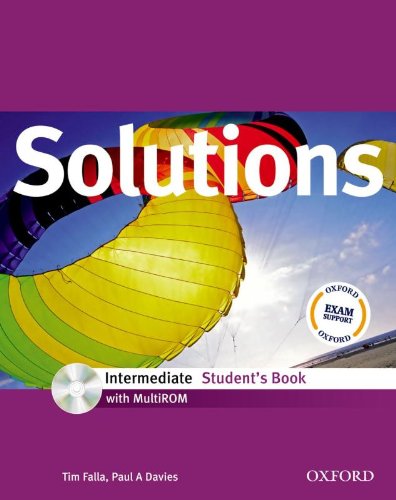 SOLUTIONS INTERMEDIATE Student's Book + Multi-ROM
