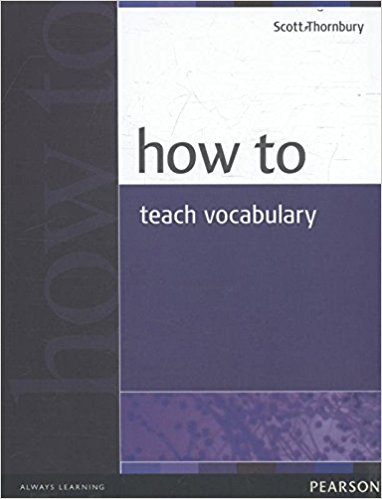 HOW TO TEACH VOCABULARY Book