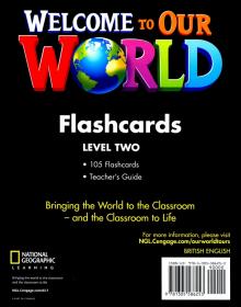 WELCOME TO OUR WORLD 2 Flashcards